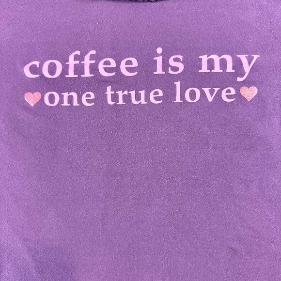 Mentally Exhausted (1X) “Coffee Is My One True Love” Tank (Lounge Collection) - Picture 3 of 9